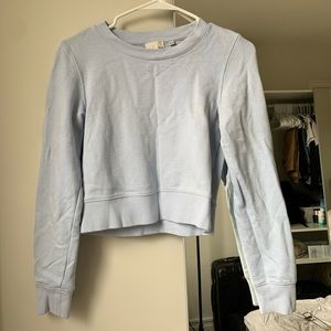 Aritzia Wilfred crop crewneck